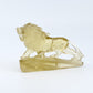Awesome Citrine Lion Sculpture Brazil Citrine Crystal Healing Hand Carved